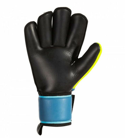 Joma Sport Keeperhandschoenen for soccer goalkeeping, blue color, adult size, designed for outdoor football matches.