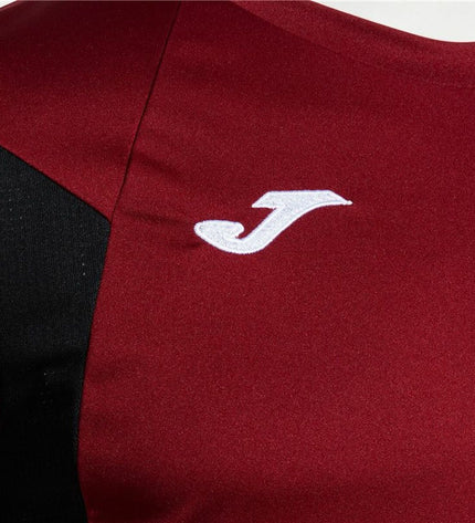 Joma Sport Winner III men's short-sleeve football T-shirt in black, designed for sport and outdoor soccer activities.