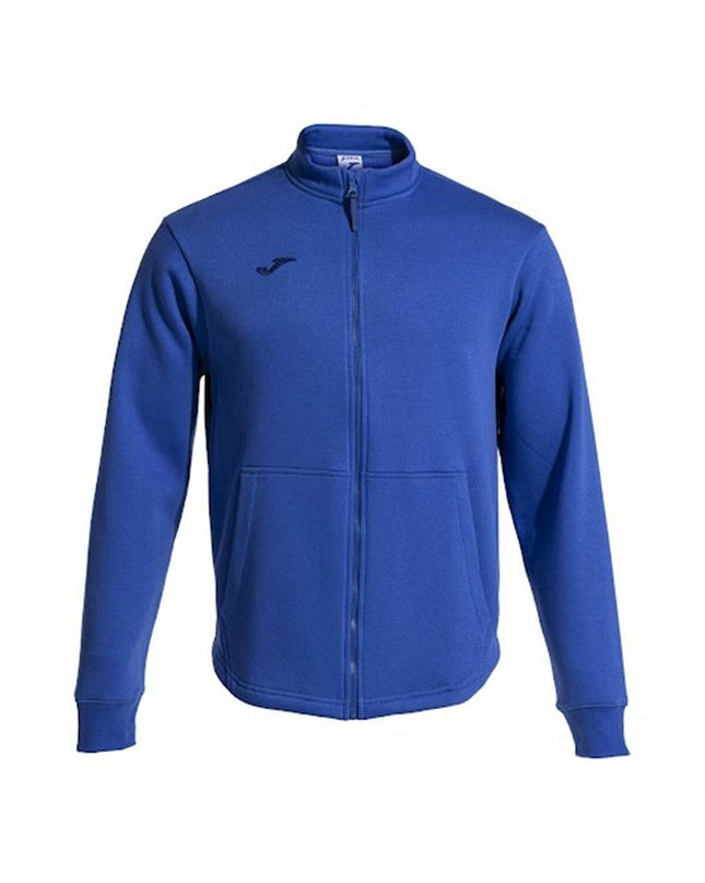 Joma Sport heren sportjas Confort IV in size L, outdoor sportkleding, navy blue with white accents, front zipper and zip pockets