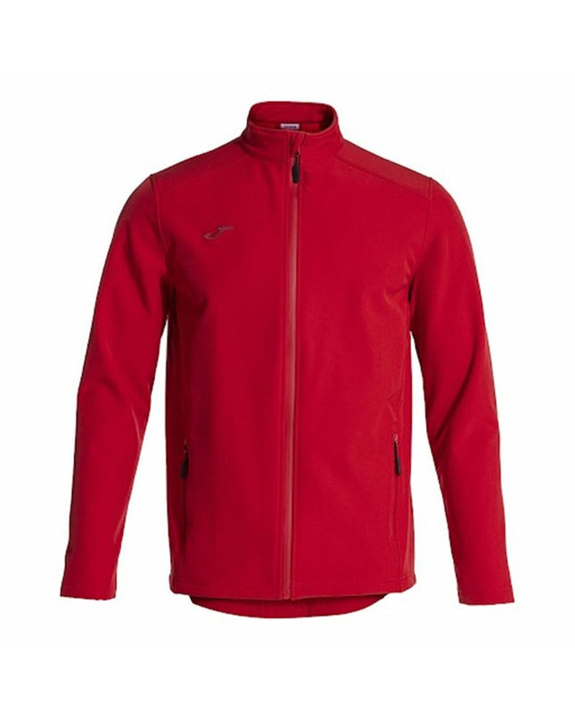 Joma Sport Windcheater Jas Basilea II for outdoor activities, shown in lightweight fabric with sporty design and adjustable hood.