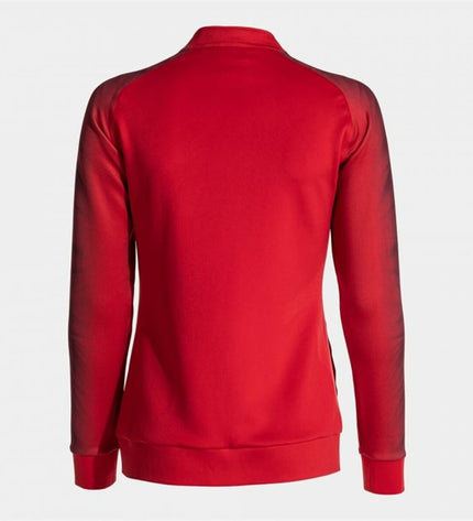Joma Sport Elite XI men's sports jacket in black with blue accents, suitable for outdoor activities and athletic wear.