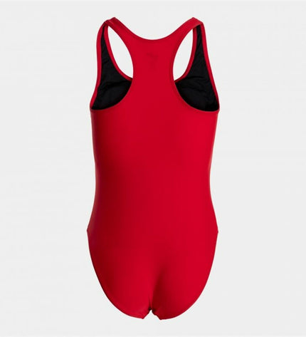 Joma Sport Shark III red women's wetsuit for sport and watersport activities, showing the front view with sleek design details.