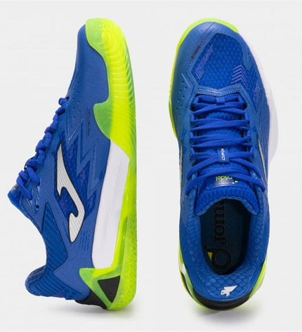 Joma Sport open men’s blue tennis paddel shoes for adults, designed for sport and outdoor tennis activities.
