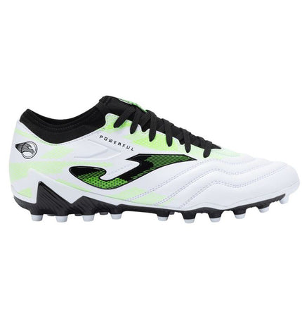 Adult Joma Sport football cleats for outdoor soccer, black with red accents, designed for performance and grip on the field.