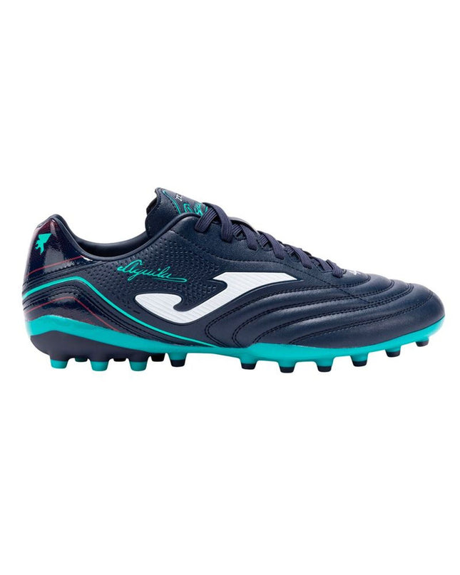 Blue Joma Sport Aguila 2503 adult football shoes for outdoor soccer, featuring a sleek design and sturdy construction.