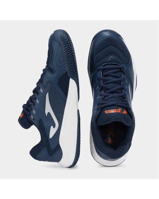Joma Sport Master 1000 Marineblauw heren tennisschoenen voor sport en outdoor tennis, blauw met witte details