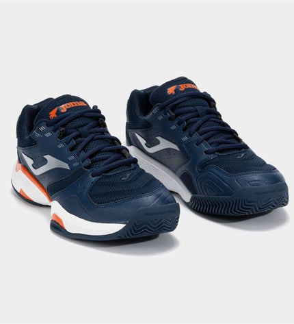 Joma Sport Master 1000 men's tennis shoes in navy blue, designed for sport and outdoor tennis activities.