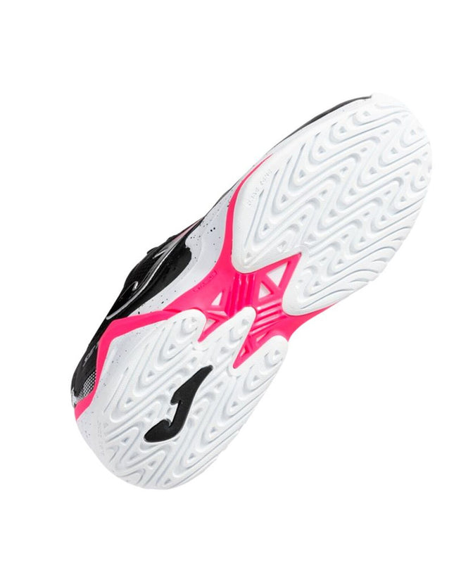 Black Joma Sport women's tennis shoes from the Set 2501 collection, designed for sport and outdoor tennis activities.