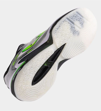 Light gray Joma Sport Slam padel tennis shoes for adults, designed for sport and outdoor play, with supportive athletic features.