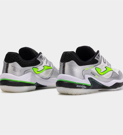 Light gray Joma Sport Slam 2512 adult tennis padelschoenen, designed for outdoor sports with breathable mesh and supportive sole.