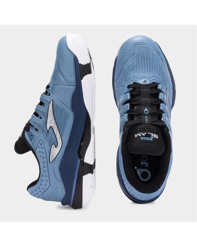 Blue Joma Sport Slam adult padel tennis shoes with breathable mesh and supportive design for sport and outdoor play.