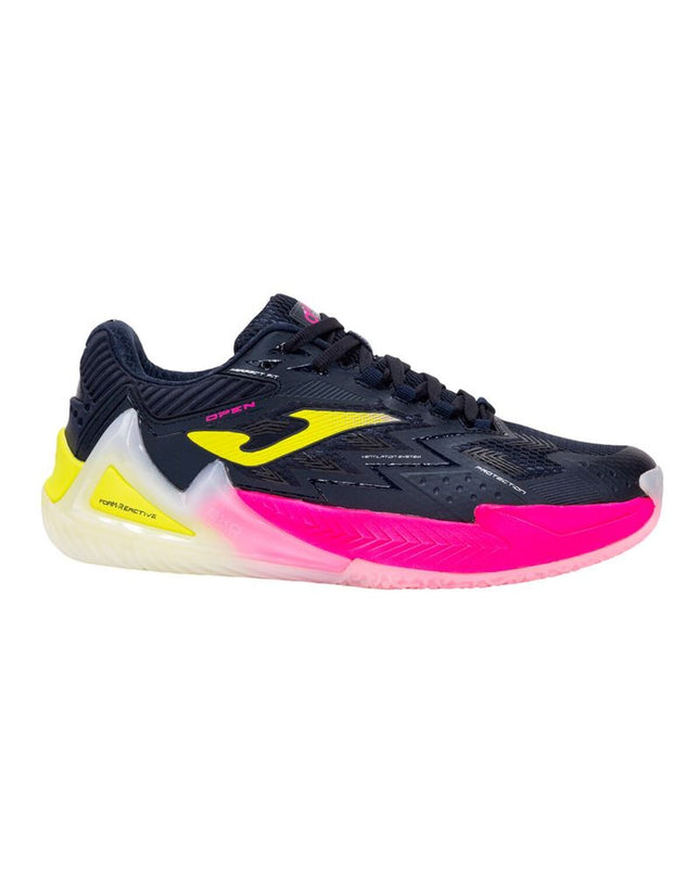 Joma Sport open tennis padelschoenen voor volwassenen in marineblauw, sport en outdoor tennis footwear with cushioned sole