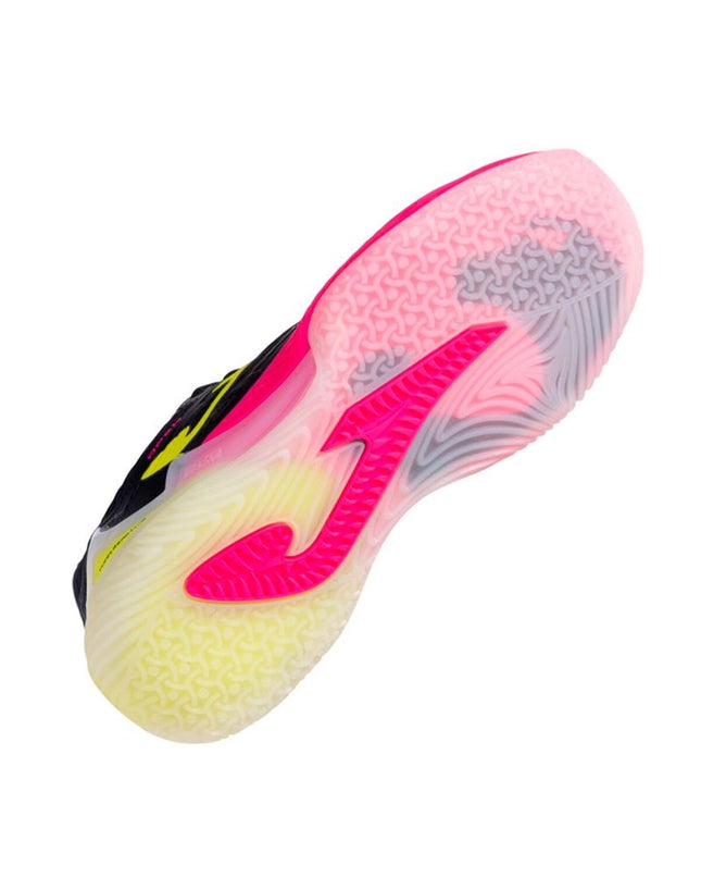 Joma Sport open tennis padelschoenen voor volwassenen in marineblauw, sport- en outdoor tennis footwear with breathable design.