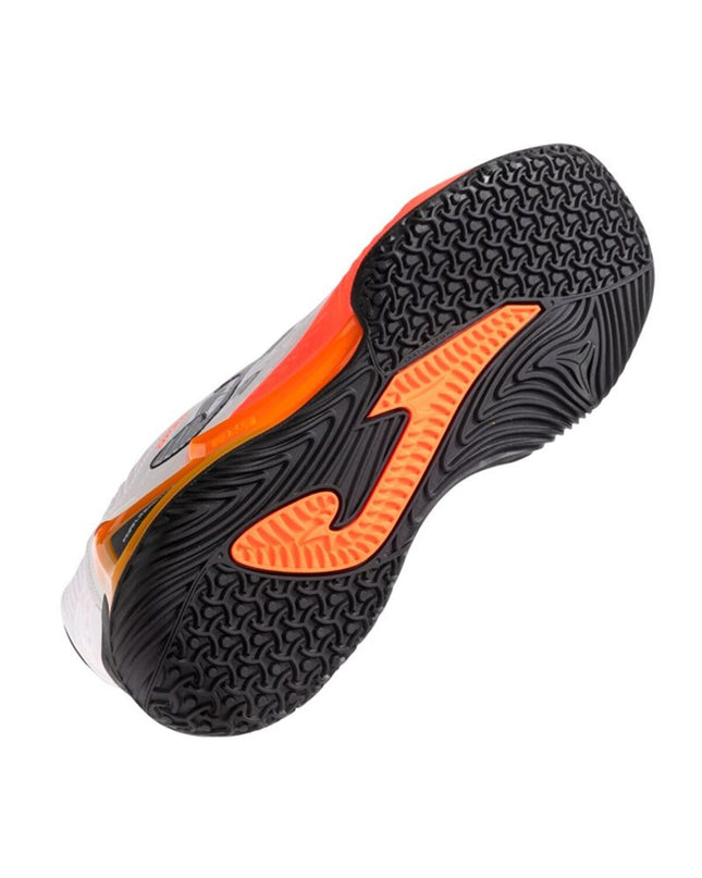 Joma Sport adult tennis padel shoes in white with a sporty design, suitable for outdoor tennis and sport activities
