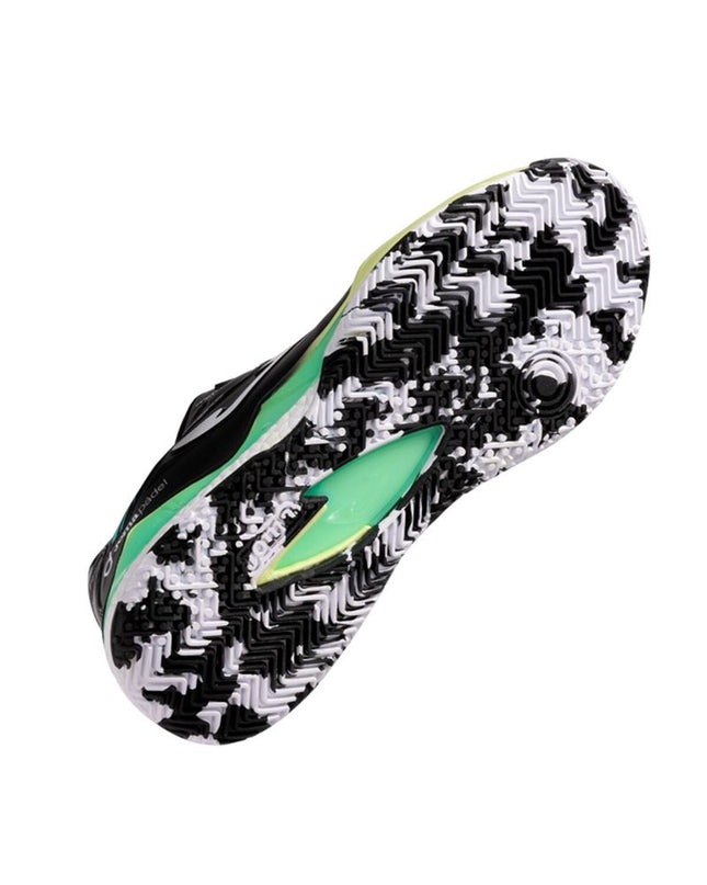 Joma Sport Spin 2501 black tennis shoes for adults, designed for sport and outdoor tennis activities, with cushioned sole and supportive fit.