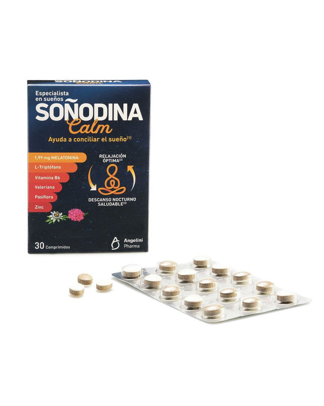 Natura Essenziale Soñodina Calm melatonine supplement for sleep, 30 capsules, health and personal care, vitamins and minerals