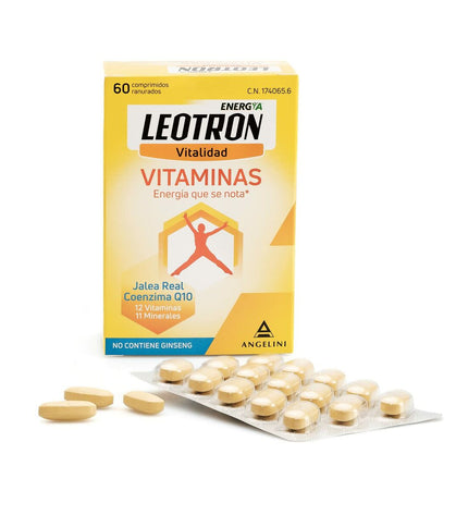 Leotron voedingssupplement met Koninginnengelei en Co-enzym Q10, 60 tabletten voor gezondheid en welzijn