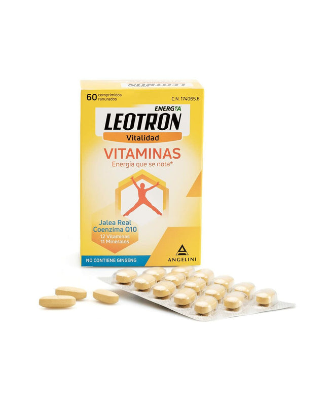 Leotron voedingssupplement met Koninginnengelei en Co-enzym Q10, 60 tabletten voor gezondheid en welzijn