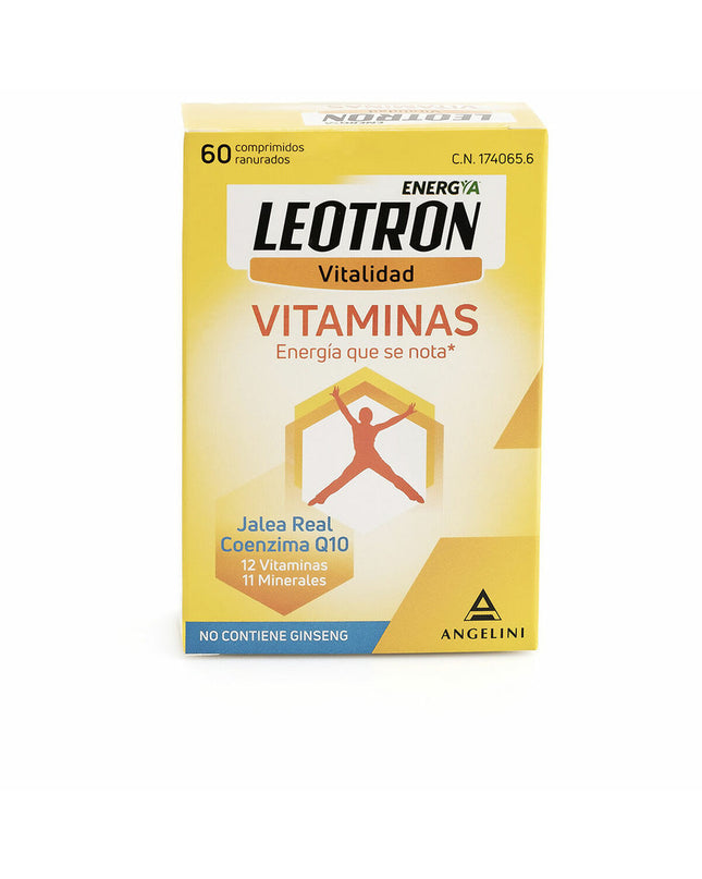 Leotron voedingssupplement met koninginnengelei en Co-enzym Q10 in verpakking van 60 stuks, voor gezondheid en vitaliteit