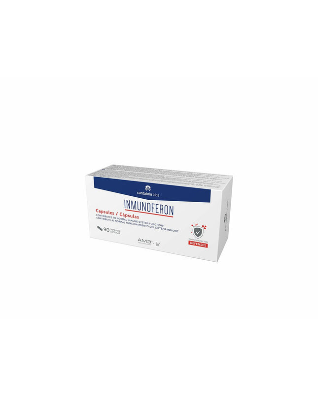 Inmunoferon multivitamin supplement box with 90 tablets, part of health and personal care vitamins and minerals collection.
