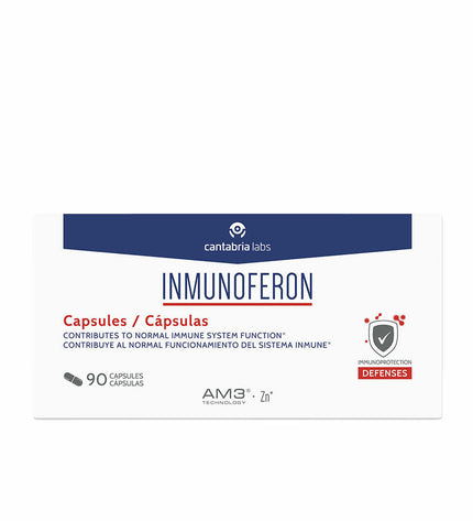 Inmunoferon multivitamin supplement box containing 90 tablets, part of health and personal care vitamins and minerals.