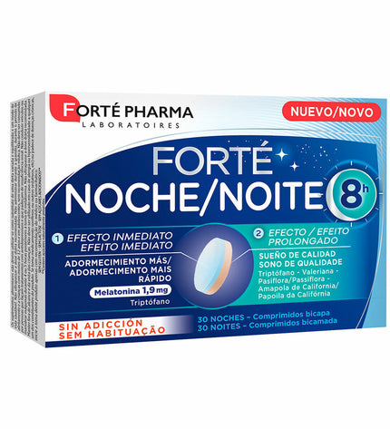 Forté Pharma Forté Noche H melatonine supplement for sleep, 30 capsules, health and personal care, vitamins and minerals