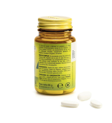 Leotron Magnesium Leotron 60 tablets for health and personal care, showing the supplement bottle and label.