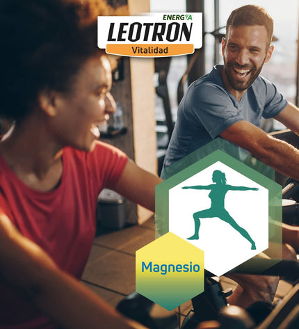 Leotron Magnesium Leotron 60 tablets for health and wellness, bottle of dietary mineral supplement in a natural setting