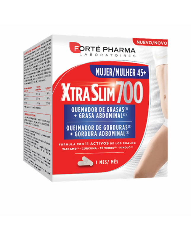 Forté Pharma Xtraslim 700 dietary supplement box for weight management, featuring health and personal care branding.