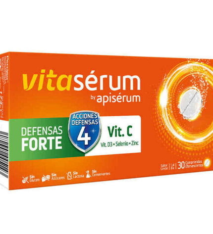 Apiserum Vitasérum voedingssupplement box with 30 capsules, health and personal care vitamin and mineral supplement