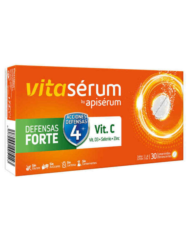 Apiserum Vitasérum voedingssupplement box with 30 capsules, health and personal care vitamin and mineral supplement
