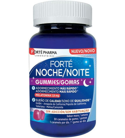 Forté Pharma Forté Noche melatonine supplement for sleep aid, 30 capsules, health and personal care, vitamins and minerals