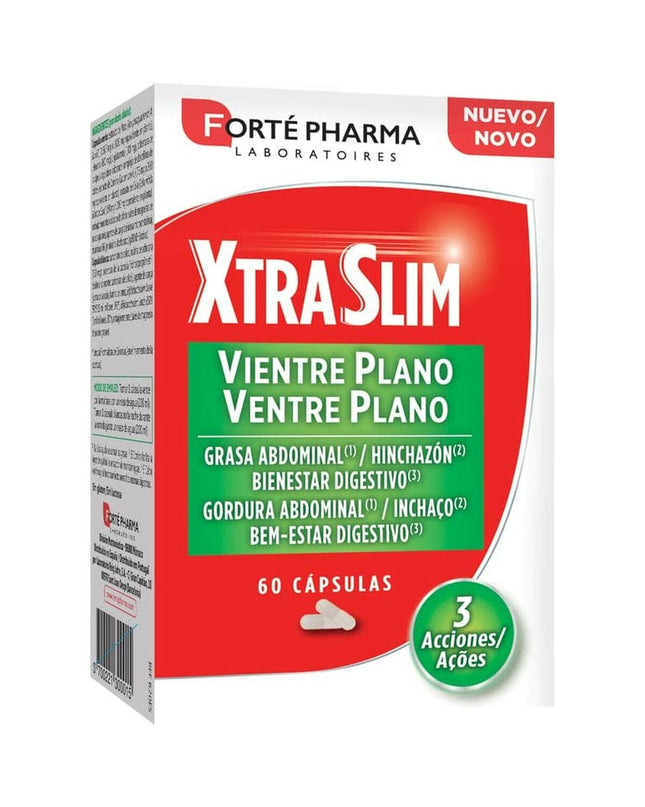 Forté Pharma Vetverbrandend Forté Pharma Xtraslim supplement for health and weight management, featuring the product packaging.