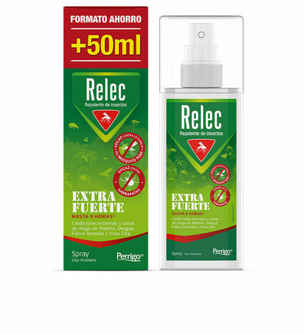 Relec XL insect repellent spray for outdoor camping and hiking, 125 ml, outdoor insect protection product.