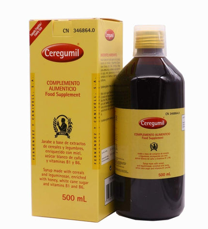 Ceregumil multi-voedingsstoffen supplement in a 500 ml bottle, part of health, vitamins, minerals, and personal care products.