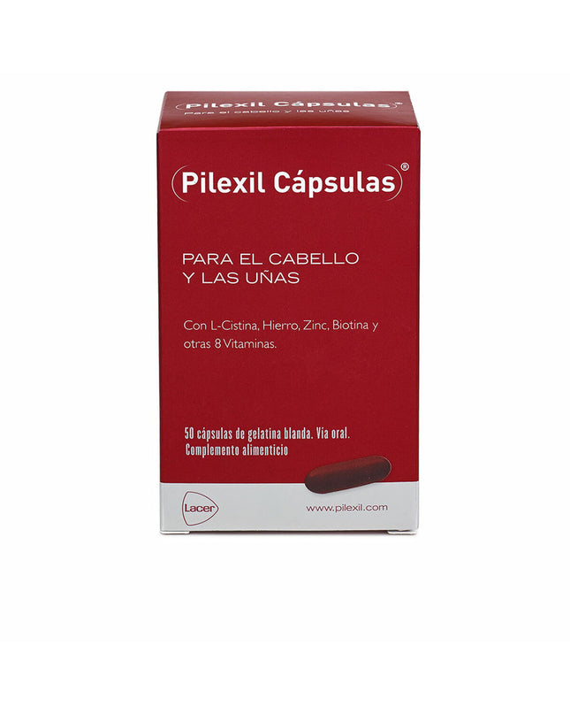 Pilexil voedingssupplement box with 50 capsules, health and personal care vitamin and mineral supplement by Pilexil