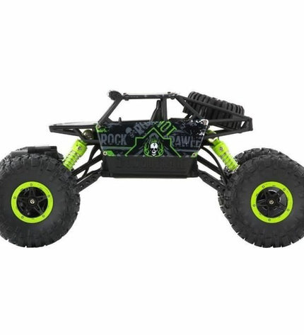 Buddy Toys remote control police car climber toy in 1:18 scale, detailed with police decals and rugged design.