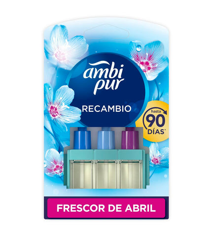 Ambi Pur 3VOLUTION air freshener for home and kitchen, 21 ml container with fresh, decorative design visible in the image.