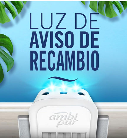 Ambi Pur 3VOLUTION air freshener for home and kitchen, 21 ml bottle with sleek design and fresh scent packaging.