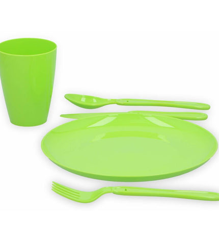 Excellent Houseware PVC lunchbox set for outdoor activities, measuring 26x24.5x11.5 cm, ideal for camping and hiking.