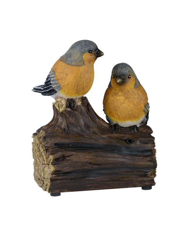 Colorful Progarden outdoor garden figurine with bird design, made of polypropyleen, adds decorative charm to outdoor spaces.