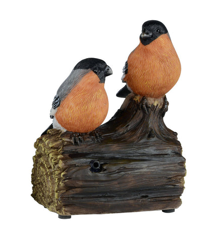 Colorful Progarden outdoor garden figurine with bird design made of durable polypropyleen, features sound for decorative outdoor use.