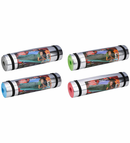 Camp Active aluminium air mattress for outdoor camping, 180 x 50 cm, ideal for sport and outdoor fitness activities.