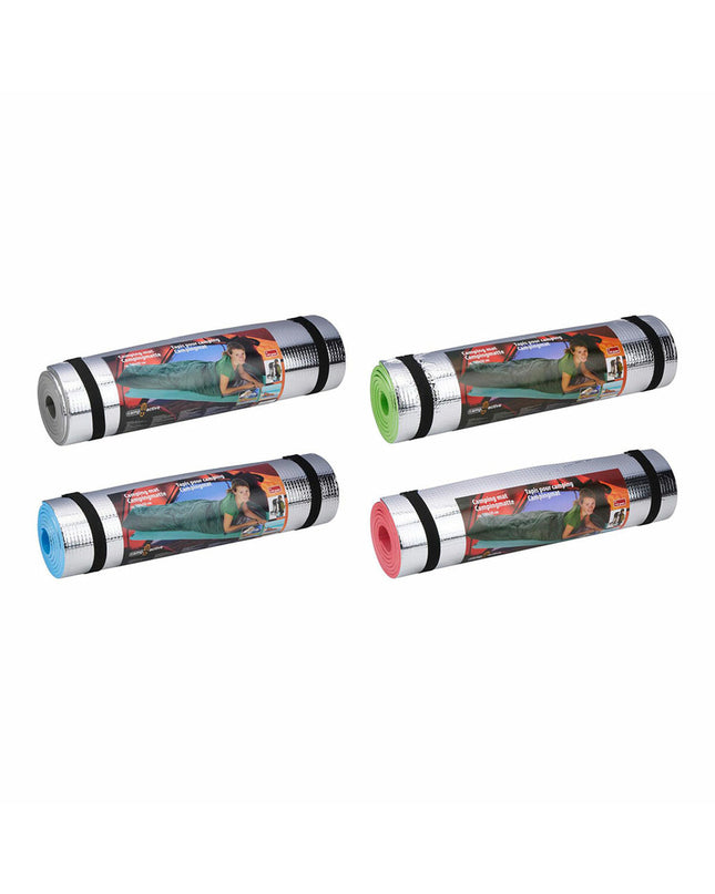 Camp Active aluminium air mattress for outdoor camping, 180 x 50 cm, ideal for sport and outdoor fitness activities.