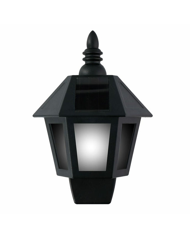 Grundig black plastic outdoor garden wall lamp for decoration, featuring a sleek design suitable for exterior lighting.
