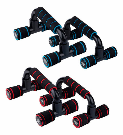 Umbro push-up standaard for fitness and outdoor exercise, sturdy metal workout stand with black finish, ideal for push-up training.