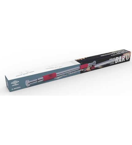 Umbro telescopic sports bar for fitness and outdoor workouts, extendable and lightweight for versatile exercise use.