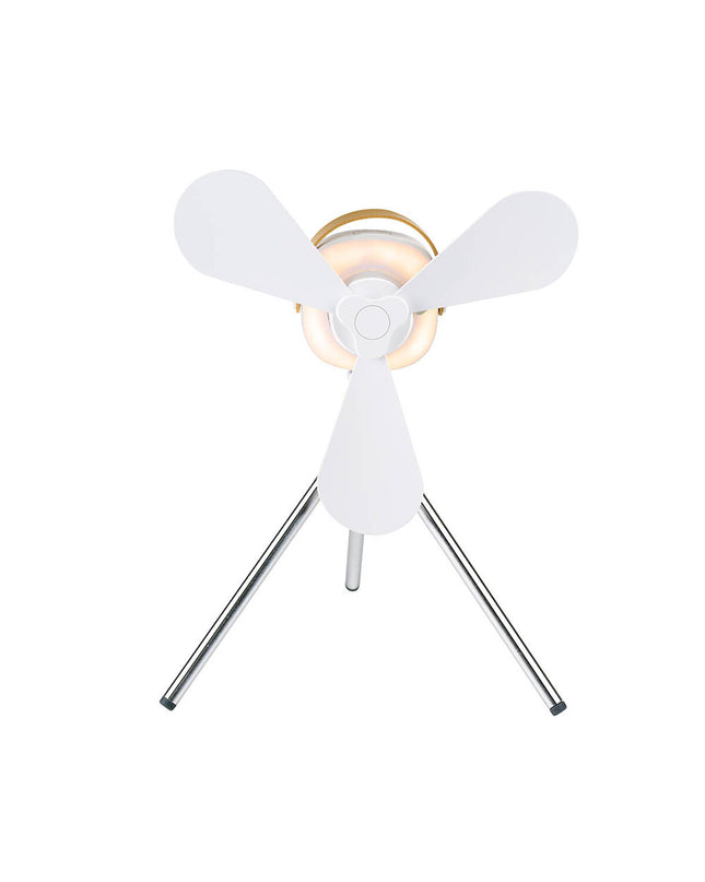 Lifetime Tafelventilator in wit, portable air conditioning unit, compact 28x28x34 cm for home cooling and ventilation