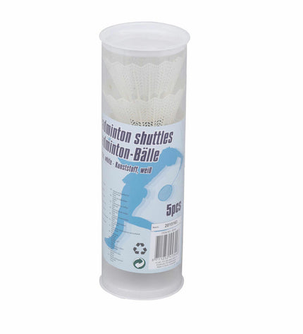 Lifetime badminton shuttlecock for outdoor play, featuring a white feathered design suitable for sports and outdoor badminton games.