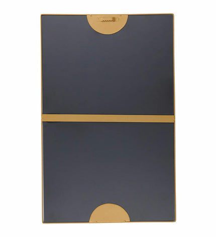 Articasa wall mirror measuring 44x28 cm with a sleek modern frame, ideal for home decor and interior design.